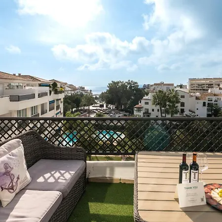 شقة Mediterranean Dream Banus Penthouse With Seaviews