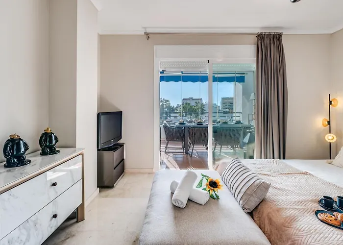 شقة Mediterranean Dream Banus Penthouse With Seaviews ماربيا