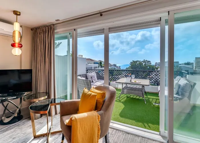 Mediterranean Dream Banus Penthouse With Seaviews شقة